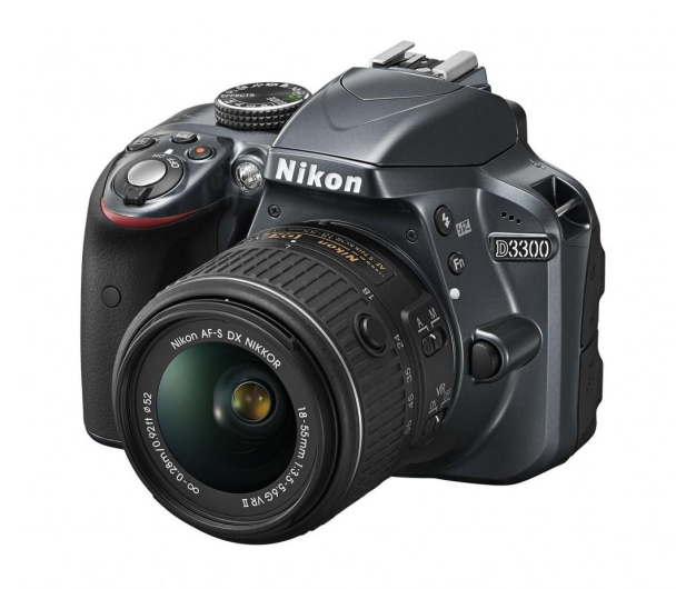 Nikon D3300 czarny + AF-P 18-55 VR - 288898 - zdjęcie 2